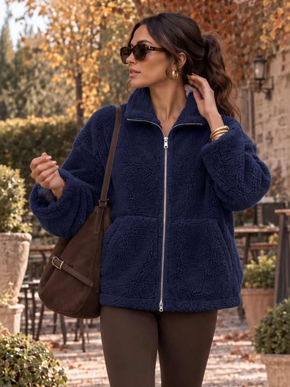 Fleece Zip up Teddy Jacket